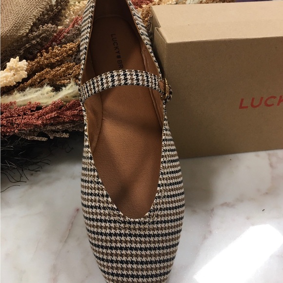 🍁”FALL” Plaid MaryJane LuckyBrand🥿 Flats 🍁C - Picture 4 of 6